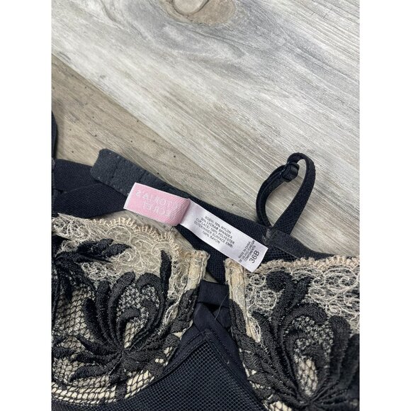 Vintage Y2K 2003 Victoria's Secret Very Sexy Bustier 36B Black Lace Lingerie - Picture 9 of 9